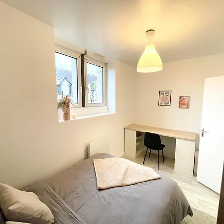 Appartement Cosy Centre-Ville / Parking Gratuit Quimper Exterior photo